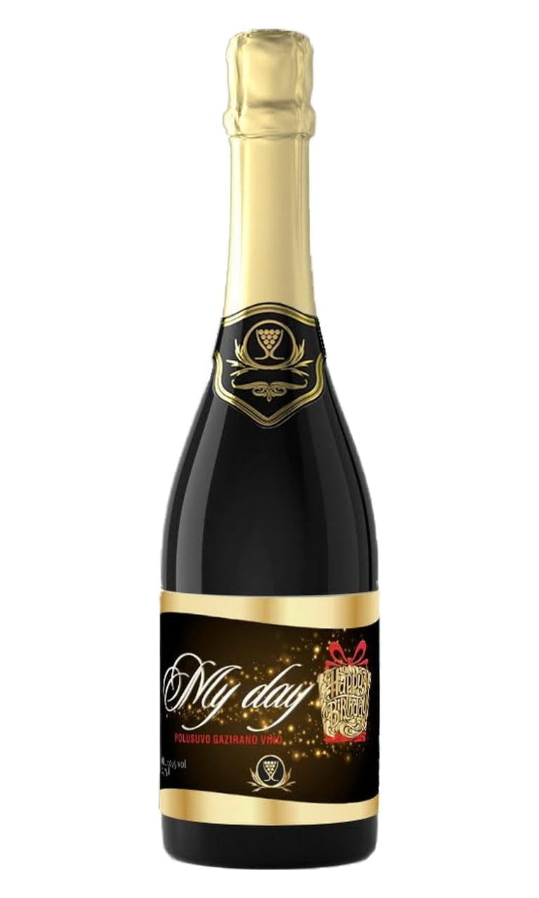 relaxdays 10020845 Champagne argenté avec poignées Seau à Bouteilles de vin INOX Bar Mariage diamètre 21,5 cm 20,5 x 21,5 x 